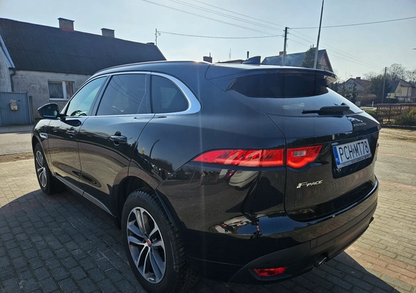 Jaguar F-Pace cena 109900 przebieg: 112000, rok produkcji 2017 z Szamocin małe 254